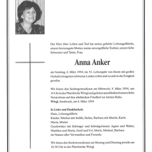 Anker Anna G